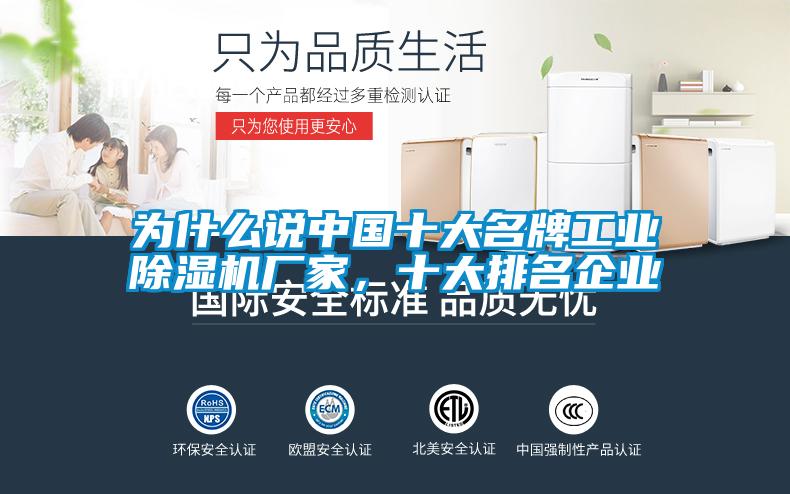 為什么說(shuō)中國(guó)十大名牌工業(yè)除濕機(jī)廠家，十大排名企業(yè)