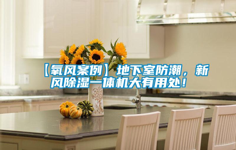 【氧風(fēng)案例】地下室防潮，新風(fēng)除濕一體機(jī)大有用處！