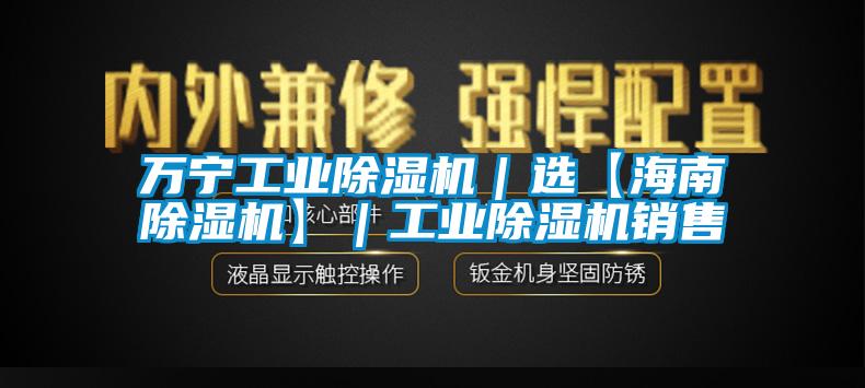 萬寧工業(yè)除濕機｜選【海南除濕機】｜工業(yè)除濕機銷售