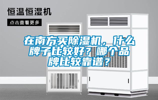在南方買除濕機，什么牌子比較好？哪個品牌比較靠譜？