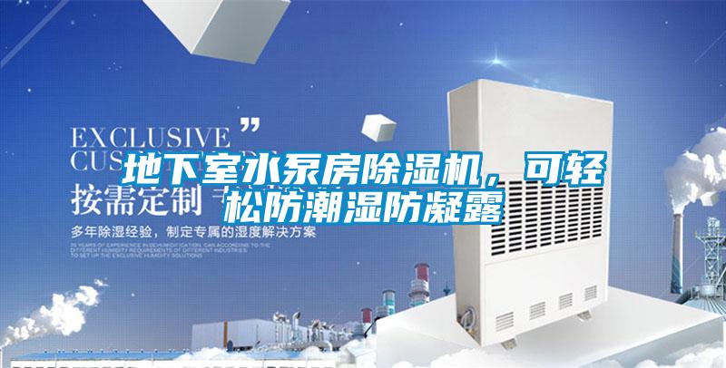 地下室水泵房除濕機，可輕松防潮濕防凝露
