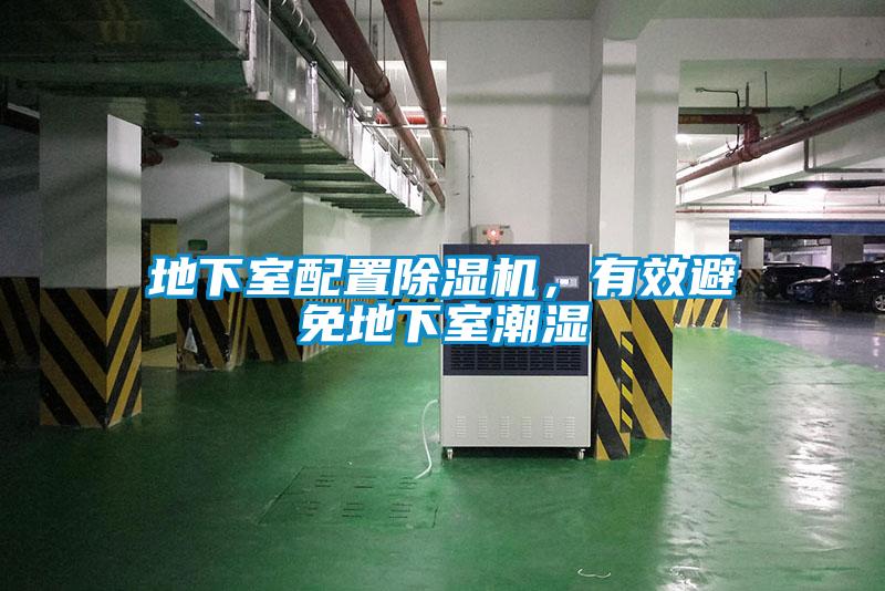 地下室配置除濕機，有效避免地下室潮濕