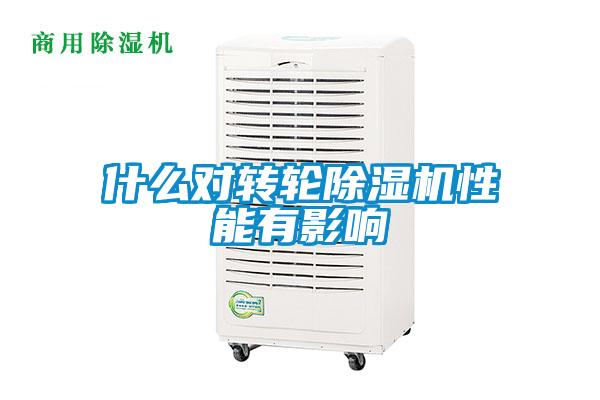 什么對轉(zhuǎn)輪除濕機(jī)性能有影響