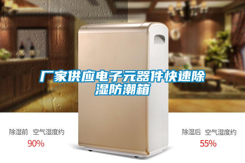 廠家供應(yīng)電子元器件快速除濕防潮箱