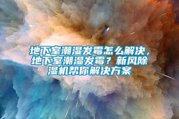 地下室潮濕發霉怎么解決，地下室潮濕發霉？新風除濕機幫你解決方案