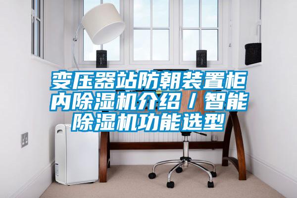 變壓器站防朝裝置柜內除濕機介紹／智能除濕機功能選型