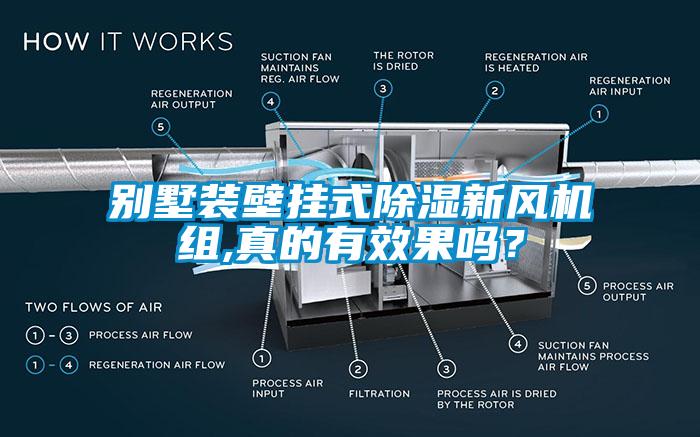 別墅裝壁掛式除濕新風機組,真的有效果嗎？