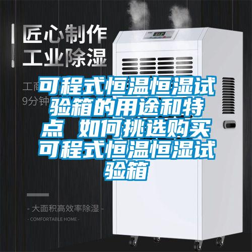 可程式恒溫恒濕試驗(yàn)箱的用途和特點(diǎn) 如何挑選購(gòu)買(mǎi)可程式恒溫恒濕試驗(yàn)箱