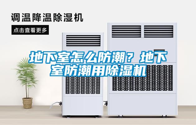 地下室怎么防潮？地下室防潮用除濕機