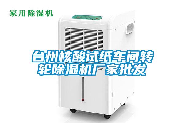 臺州核酸試紙車間轉輪除濕機廠家批發