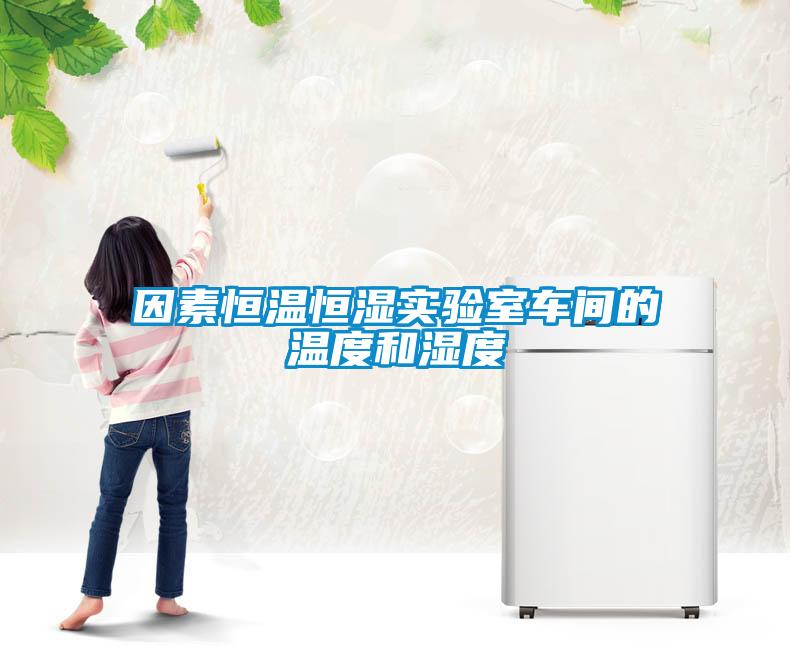 因素恒溫恒濕實驗室車間的溫度和濕度
