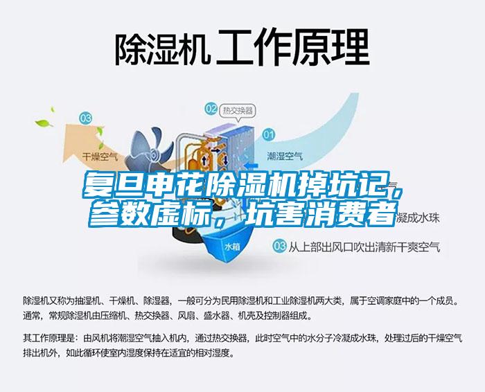 復旦申花除濕機掉坑記，參數虛標，坑害消費者