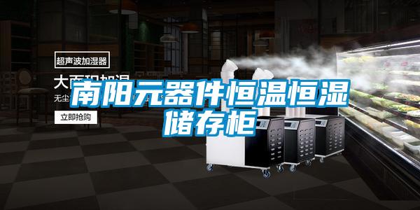 南陽元器件恒溫恒濕儲存柜