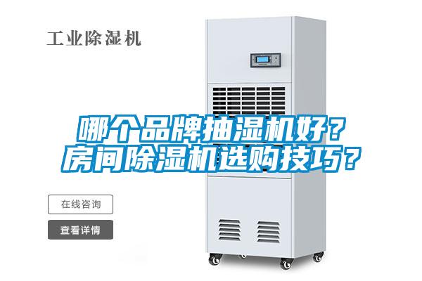 哪個(gè)品牌抽濕機(jī)好？房間除濕機(jī)選購技巧？