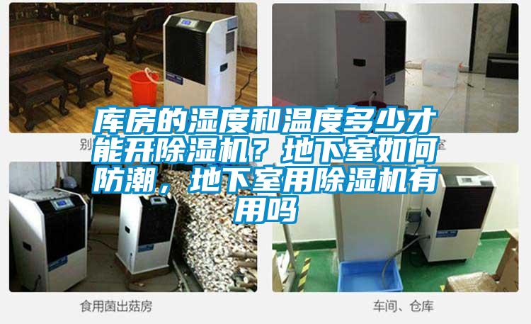 庫房的濕度和溫度多少才能開除濕機？地下室如何防潮，地下室用除濕機有用嗎