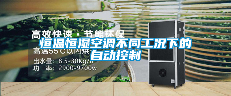 恒溫恒濕空調(diào)不同工況下的自動(dòng)控制