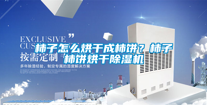 柿子怎么烘干成柿餅？柿子柿餅烘干除濕機