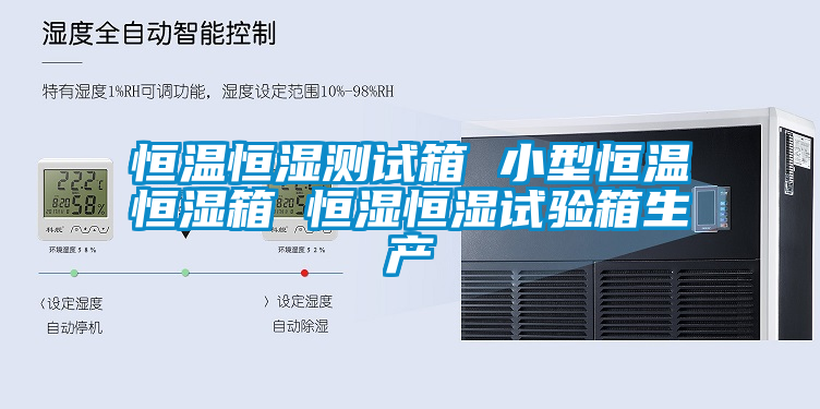 恒溫恒濕測試箱 小型恒溫恒濕箱 恒濕恒濕試驗箱生產