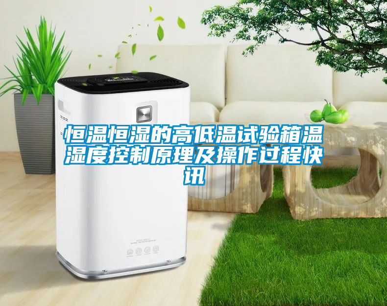 恒溫恒濕的高低溫試驗箱溫濕度控制原理及操作過程快訊