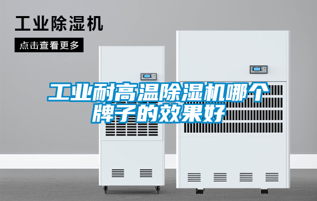 工業耐高溫除濕機哪個牌子的效果好