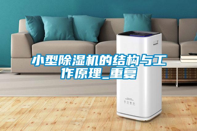小型除濕機的結(jié)構(gòu)與工作原理_重復