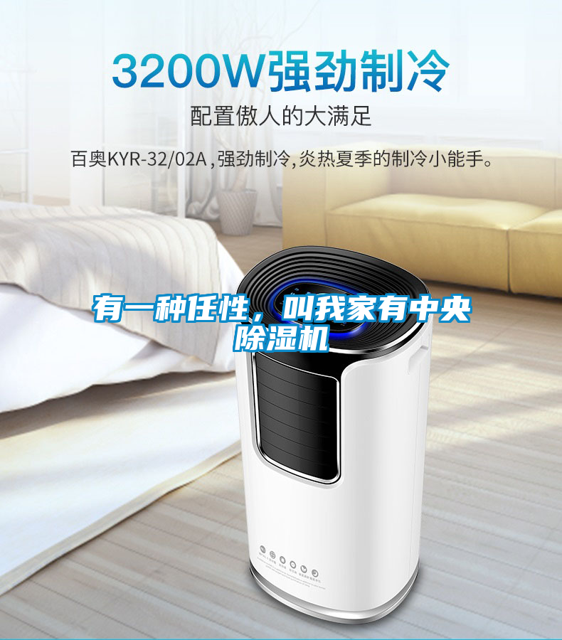 有一種任性，叫我家有中央除濕機(jī)