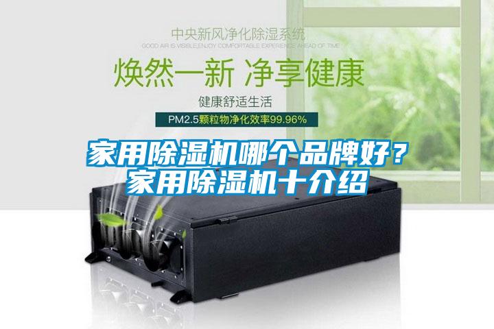 家用除濕機哪個品牌好？家用除濕機十介紹