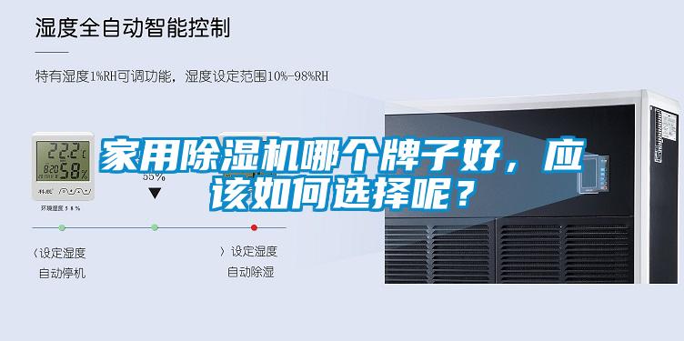 家用除濕機(jī)哪個牌子好，應(yīng)該如何選擇呢？
