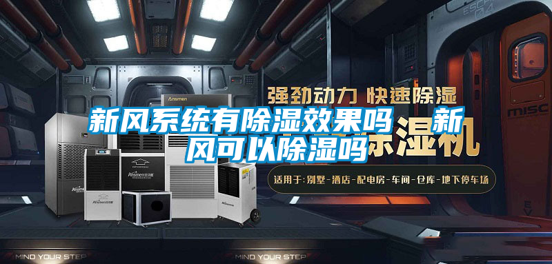 新風系統有除濕效果嗎  新風可以除濕嗎