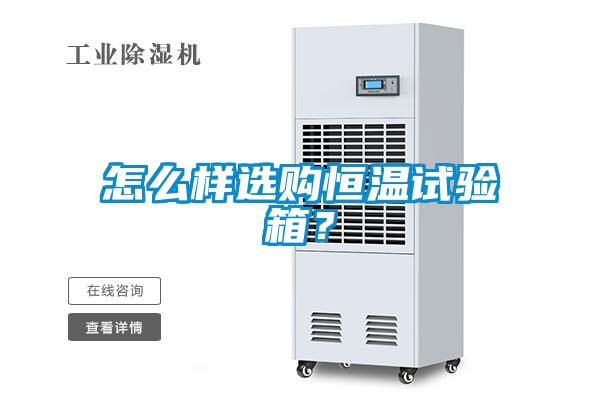 怎么樣選購恒溫試驗(yàn)箱？