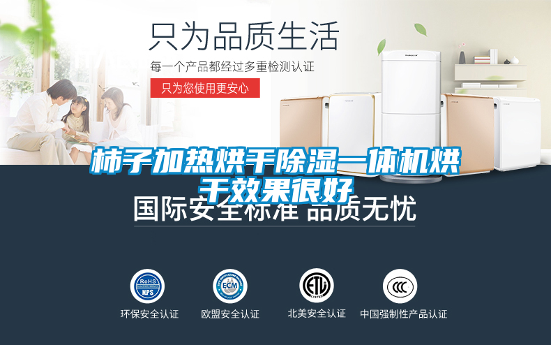 柿子加熱烘干除濕一體機烘干效果很好