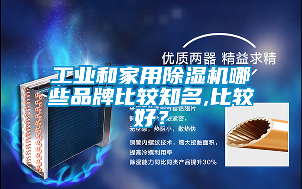 工業(yè)和家用除濕機(jī)哪些品牌比較知名,比較好？