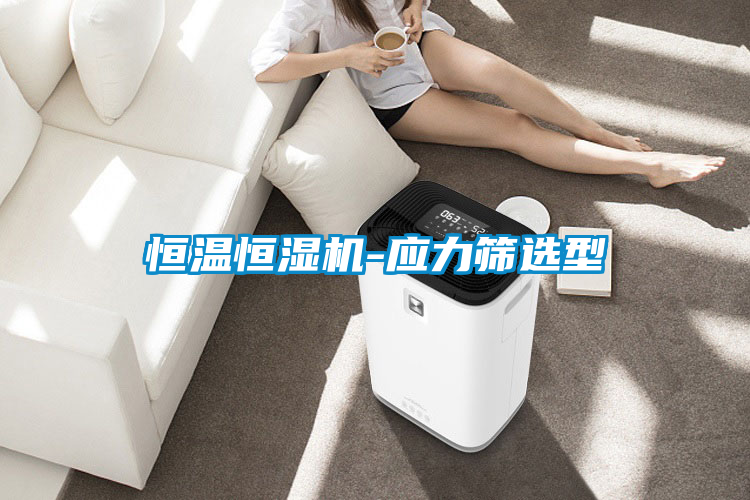 恒溫恒濕機-應力篩選型
