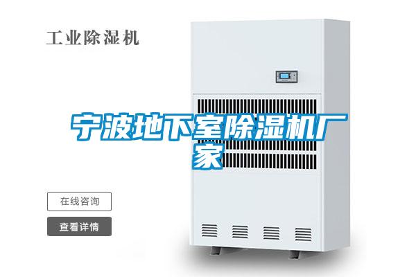寧波地下室除濕機(jī)廠家