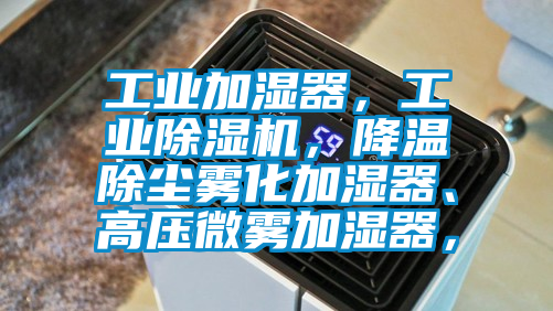 工業(yè)加濕器，工業(yè)除濕機，降溫除塵霧化加濕器、高壓微霧加濕器，