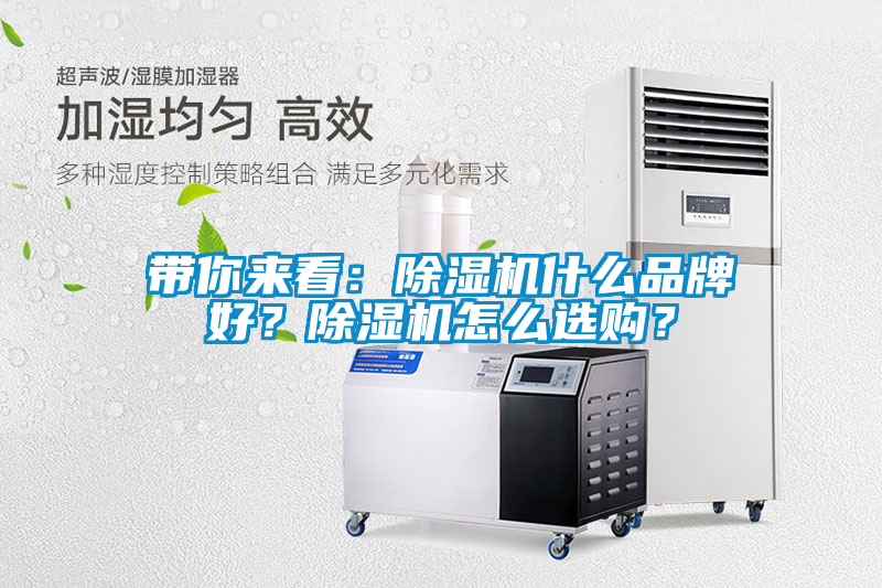 帶你來看：除濕機什么品牌好？除濕機怎么選購？