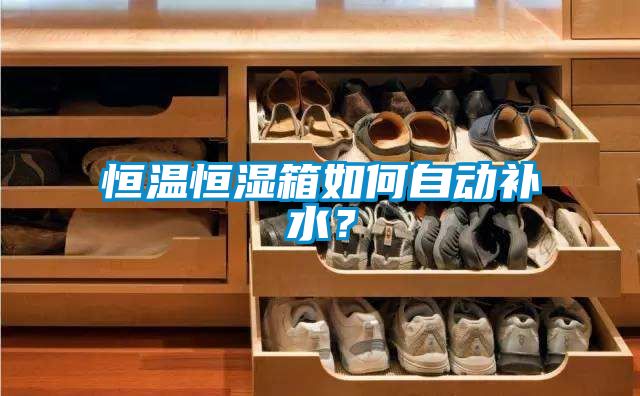 恒溫恒濕箱如何自動(dòng)補(bǔ)水？