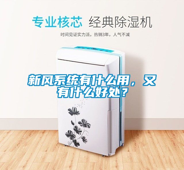新風系統有什么用，又有什么好處？