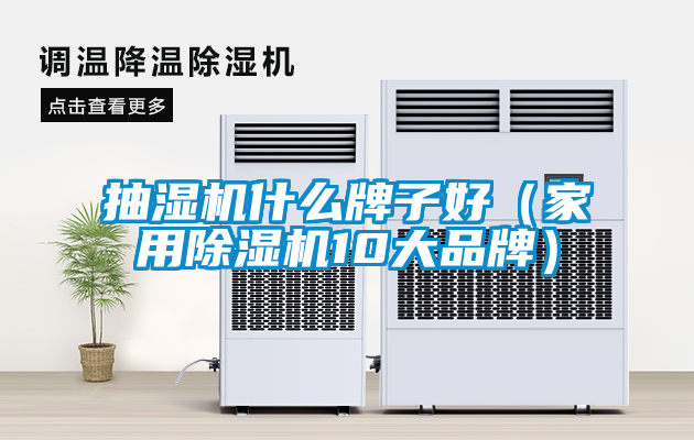 抽濕機什么牌子好（家用除濕機10大品牌）