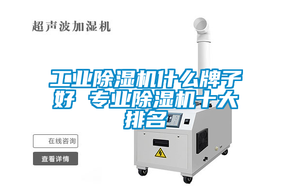 工業除濕機什么牌子好 專業除濕機十大排名