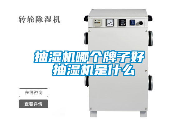 抽濕機哪個牌子好 抽濕機是什么