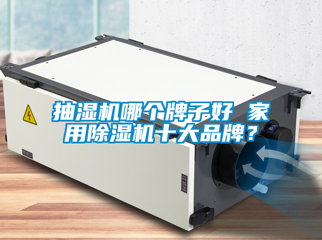 抽濕機哪個牌子好 家用除濕機十大品牌？