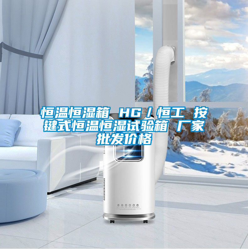 恒溫恒濕箱 HG／恒工 按鍵式恒溫恒濕試驗(yàn)箱 廠家批發(fā)價(jià)格