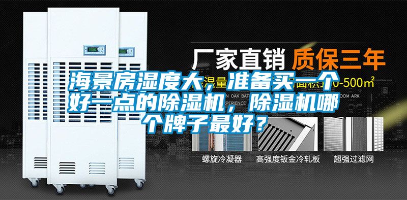 海景房濕度大，準備買一個好一點的除濕機，除濕機哪個牌子最好？