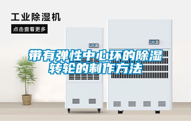 帶有彈性中心環的除濕轉輪的制作方法