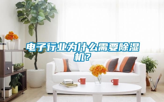 電子行業(yè)為什么需要除濕機(jī)？