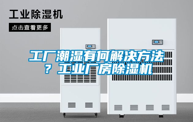 工廠潮濕有何解決方法？工業廠房除濕機
