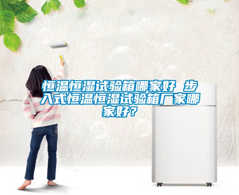恒溫恒濕試驗箱哪家好 步入式恒溫恒濕試驗箱廠家哪家好？