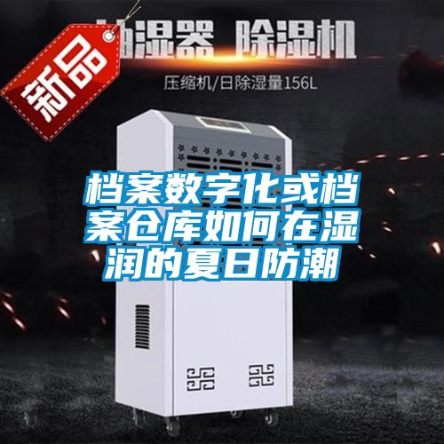 檔案數(shù)字化或檔案?jìng)}庫如何在濕潤(rùn)的夏日防潮
