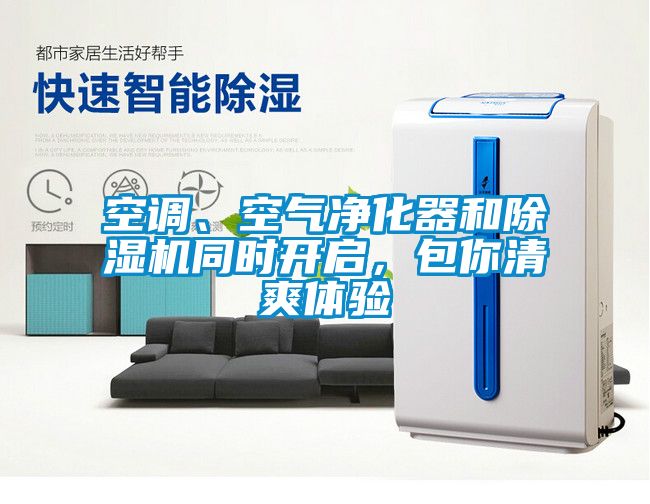 空調、空氣凈化器和除濕機同時開啟，包你清爽體驗
